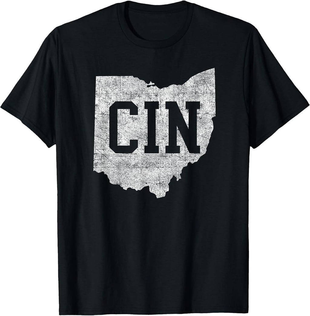 Vintage Cincinnati Ohio Travel Fan Store