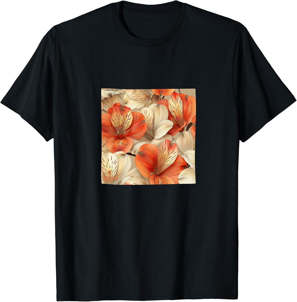 Alstroemeria Flower Pattern Merch