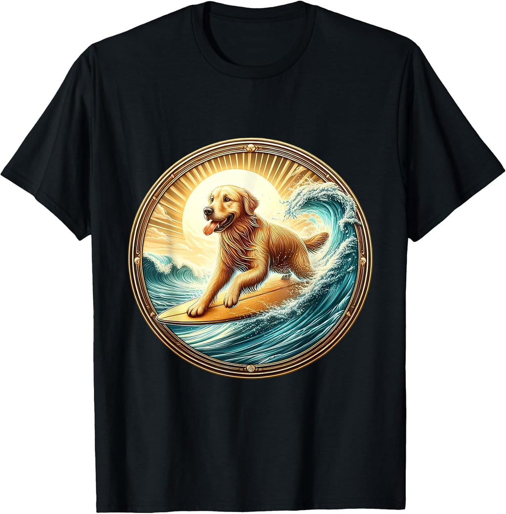 Labrador Retriever Dog Surfing Surfer Owner Merch