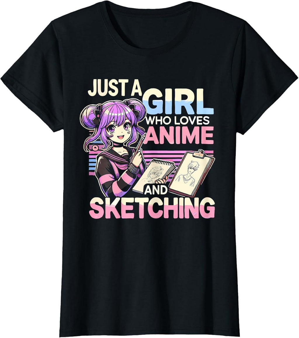 Anime And Sketching Lover for Teen Gifts by T&T
