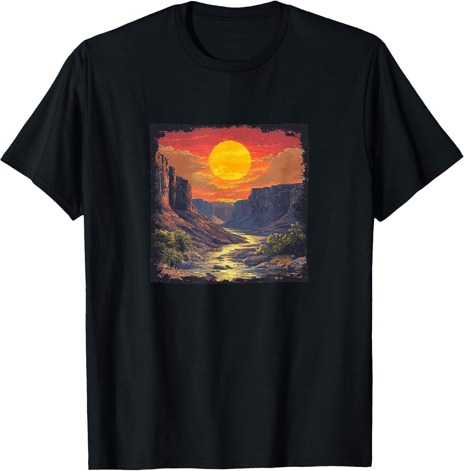 Grand Canyon At Dawn Vintage Landscape Merch