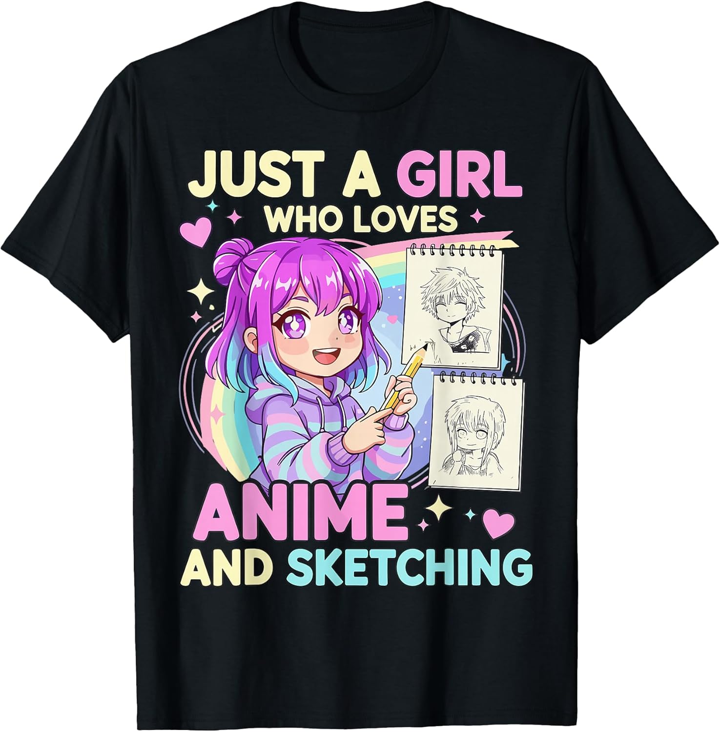 Funny Anime And Sketching Lover