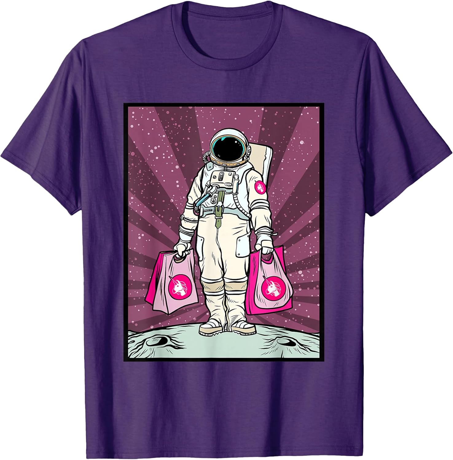 Astronaut Bags Are Full of Uniswap Crypto On Moon