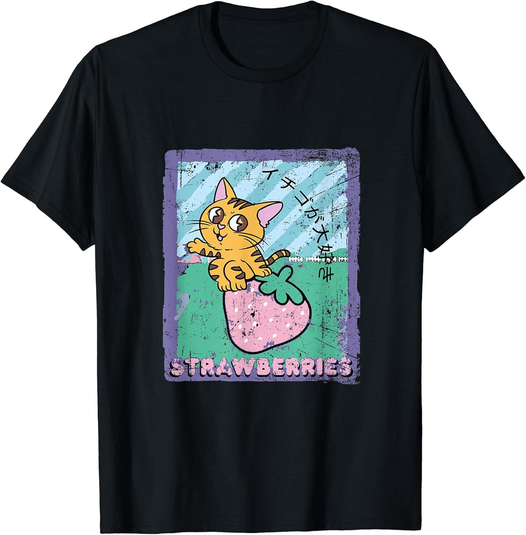 Cute Vintage Anime Kawaii Animals Clothing