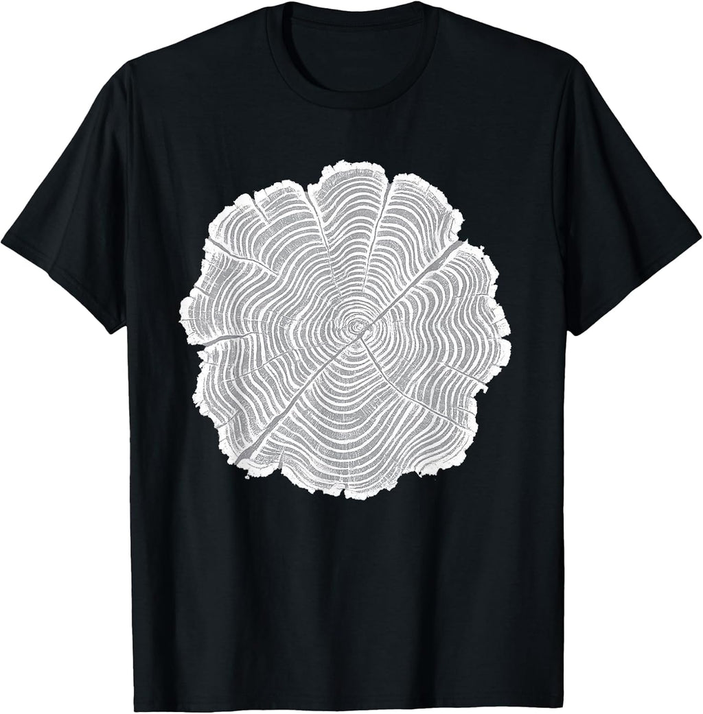 Natural Tree Rings Patterns Art Minimalists Merch