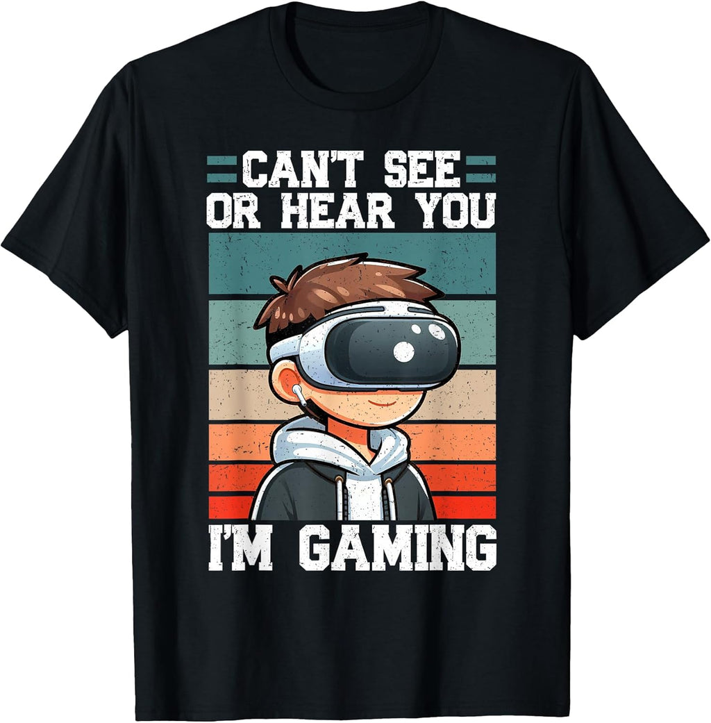 Virtual Reality Gaming VR Gaming Kids Boys Tee