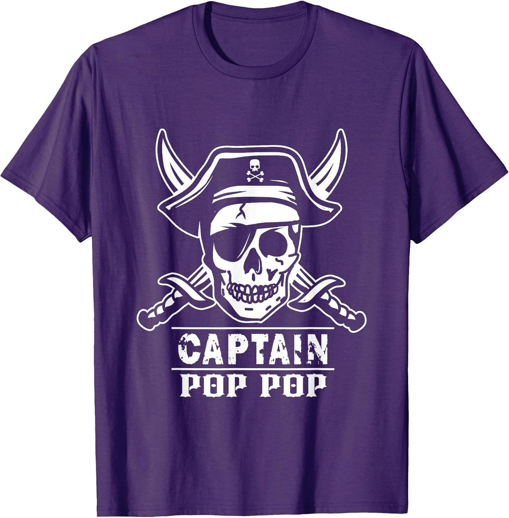 Pirate Pop Pop Captain Funny Pirate