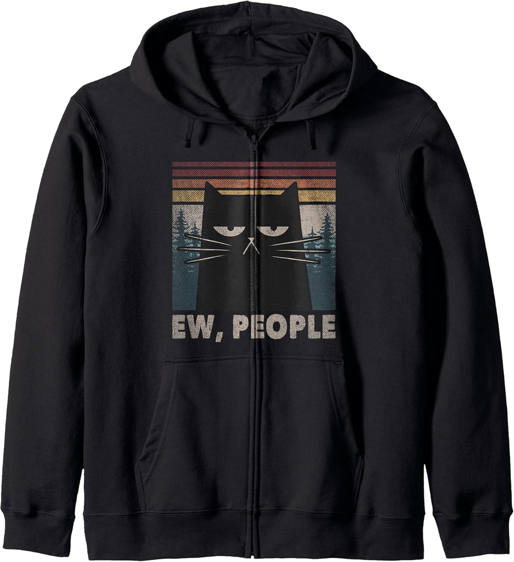 Funny Cat Gifts Introvert Stuff Humor Merch Nerds