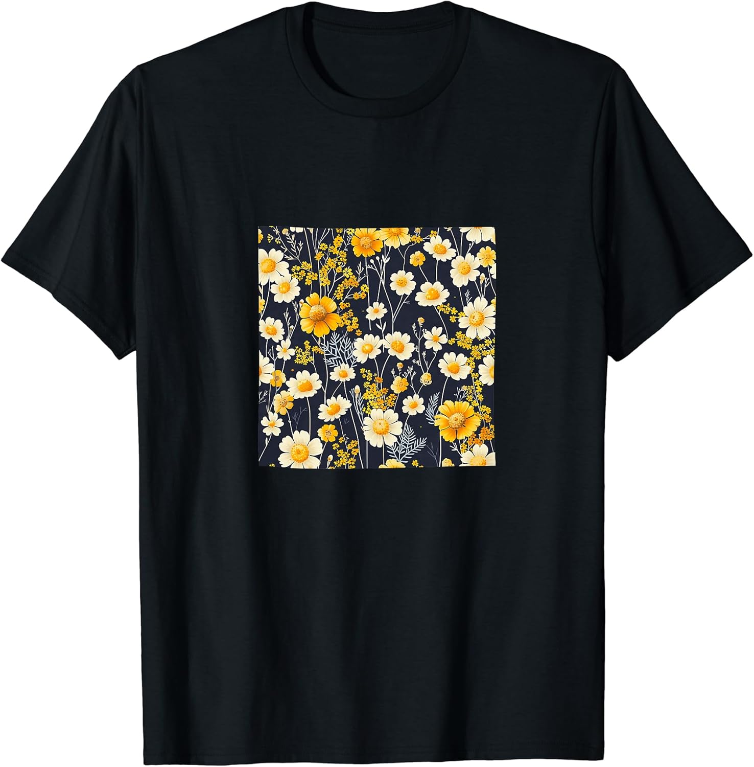 Yarrow Flower Pattern Merch