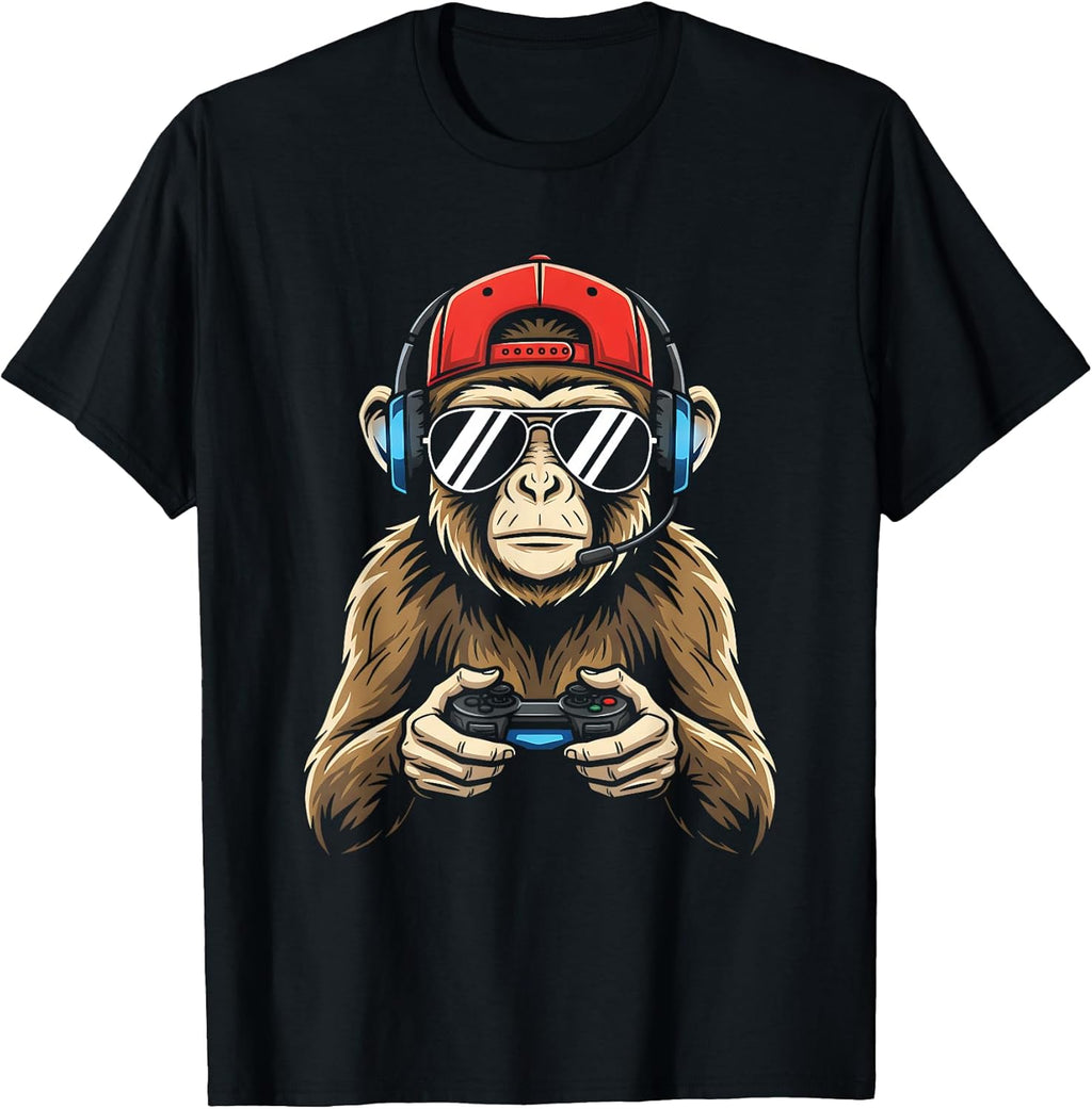 Monkey Gamer Computer Accessoires Merch for Kids