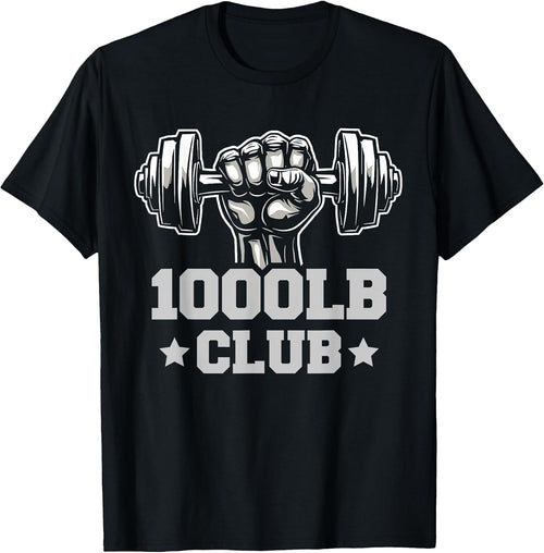 1000 Pound Club Powerlifting Graphics