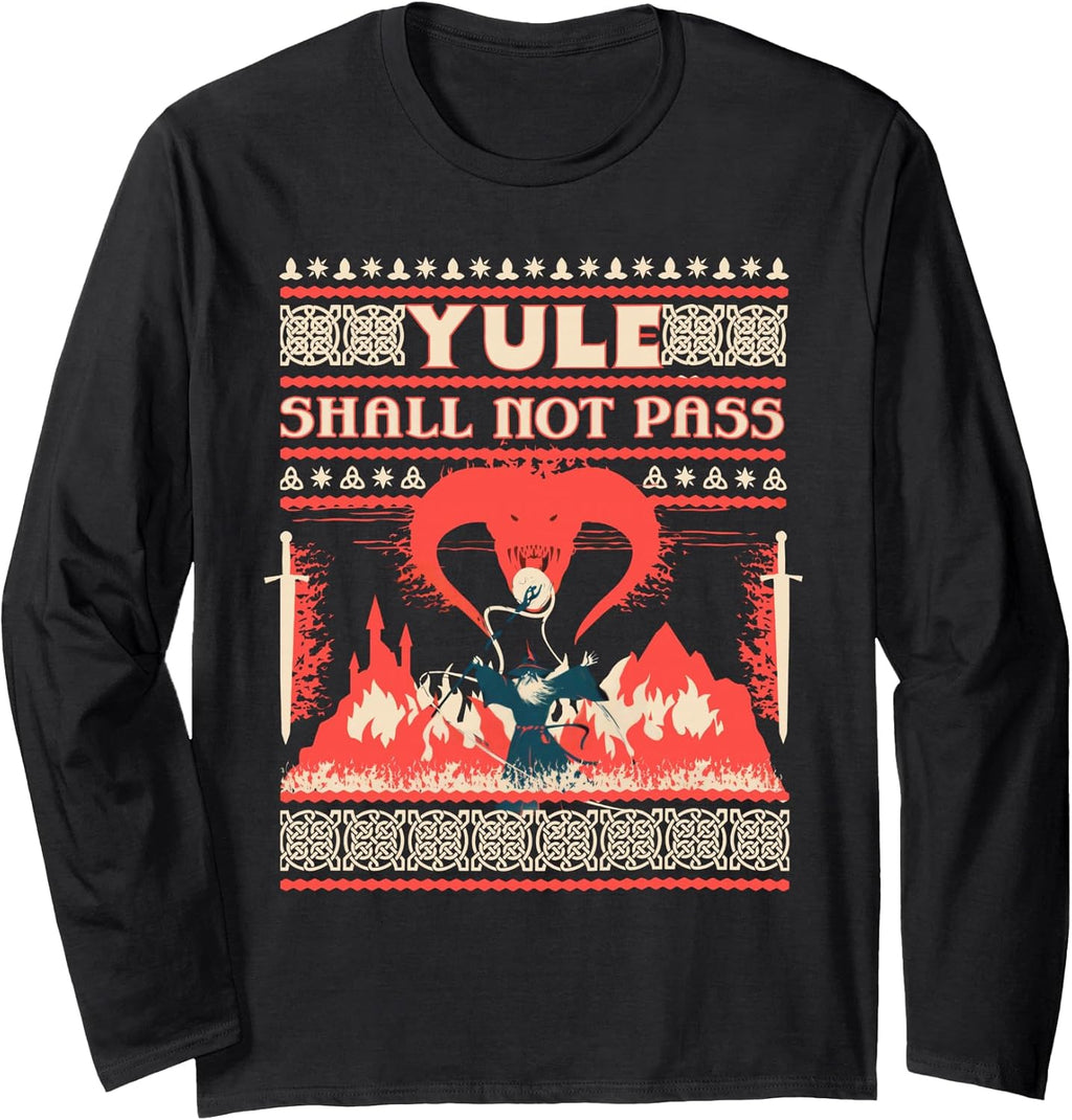 Yule Shall Not Pass Funny Christmas Krampus