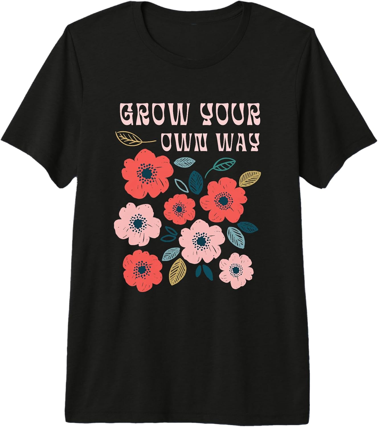 Floral Teen-age Design with Flowers