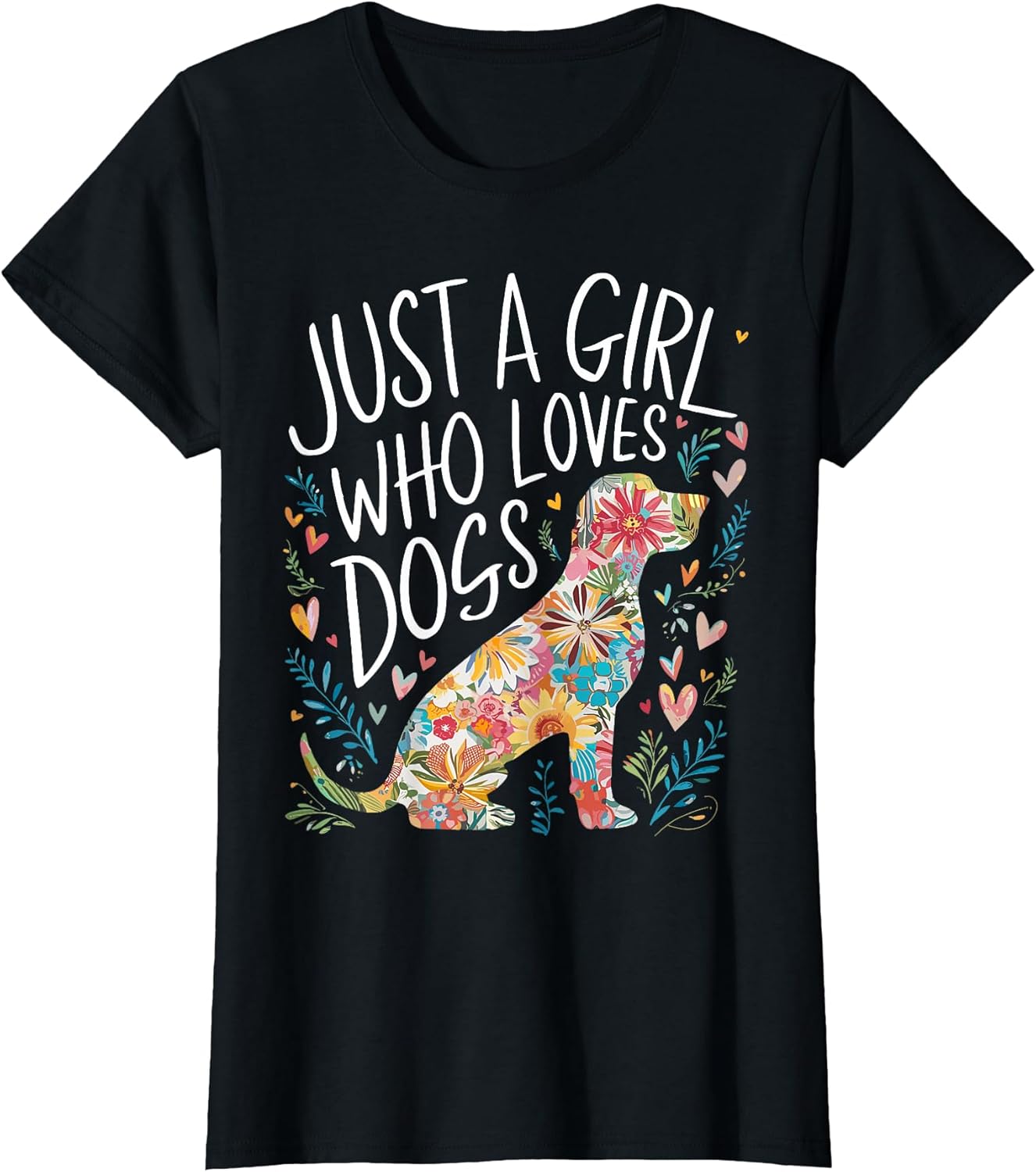 Cute Girl who Loves Dog