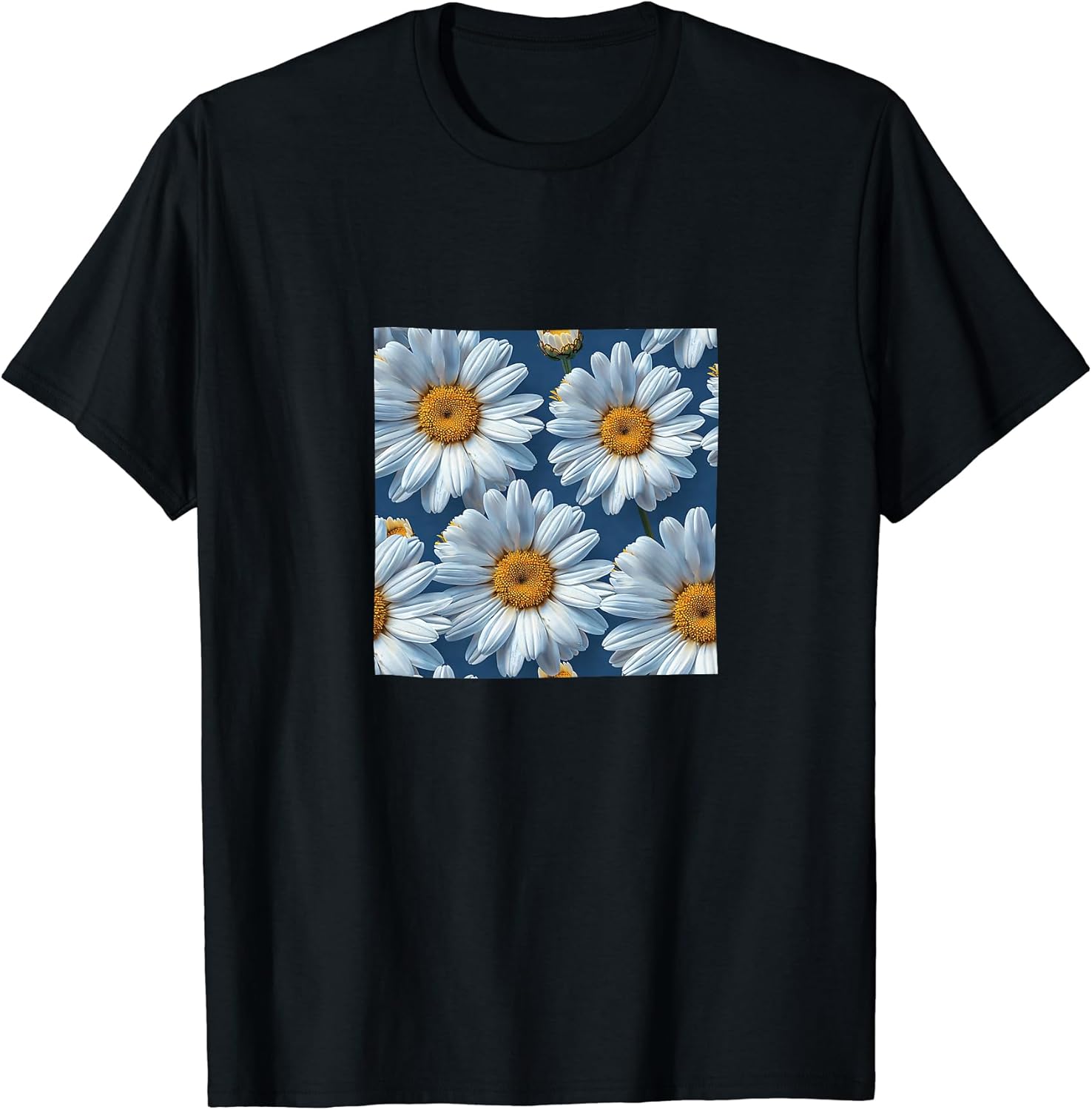 Shasta Daisy Flower Pattern Merch