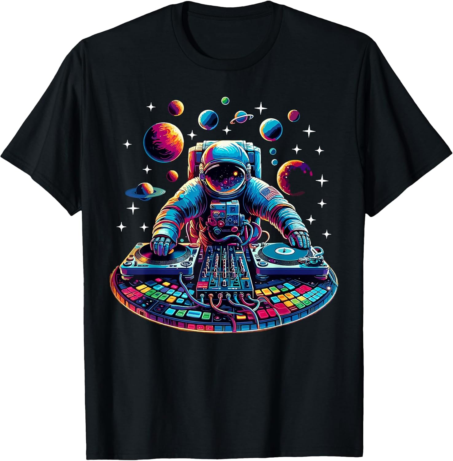DJ Astronaut Planets Space