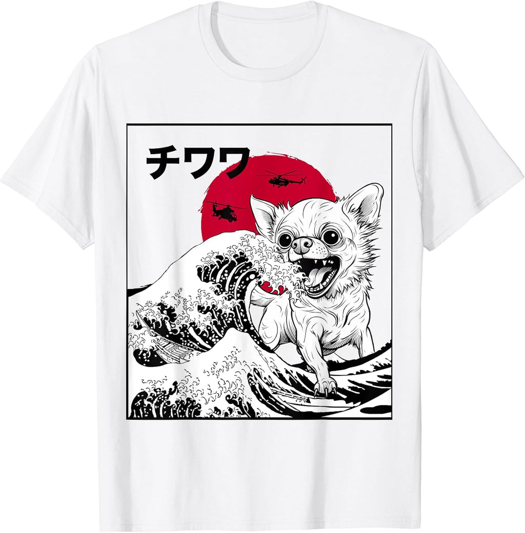 Angry Chihuahua Kaiju Japan Pet Dog Humor Merch