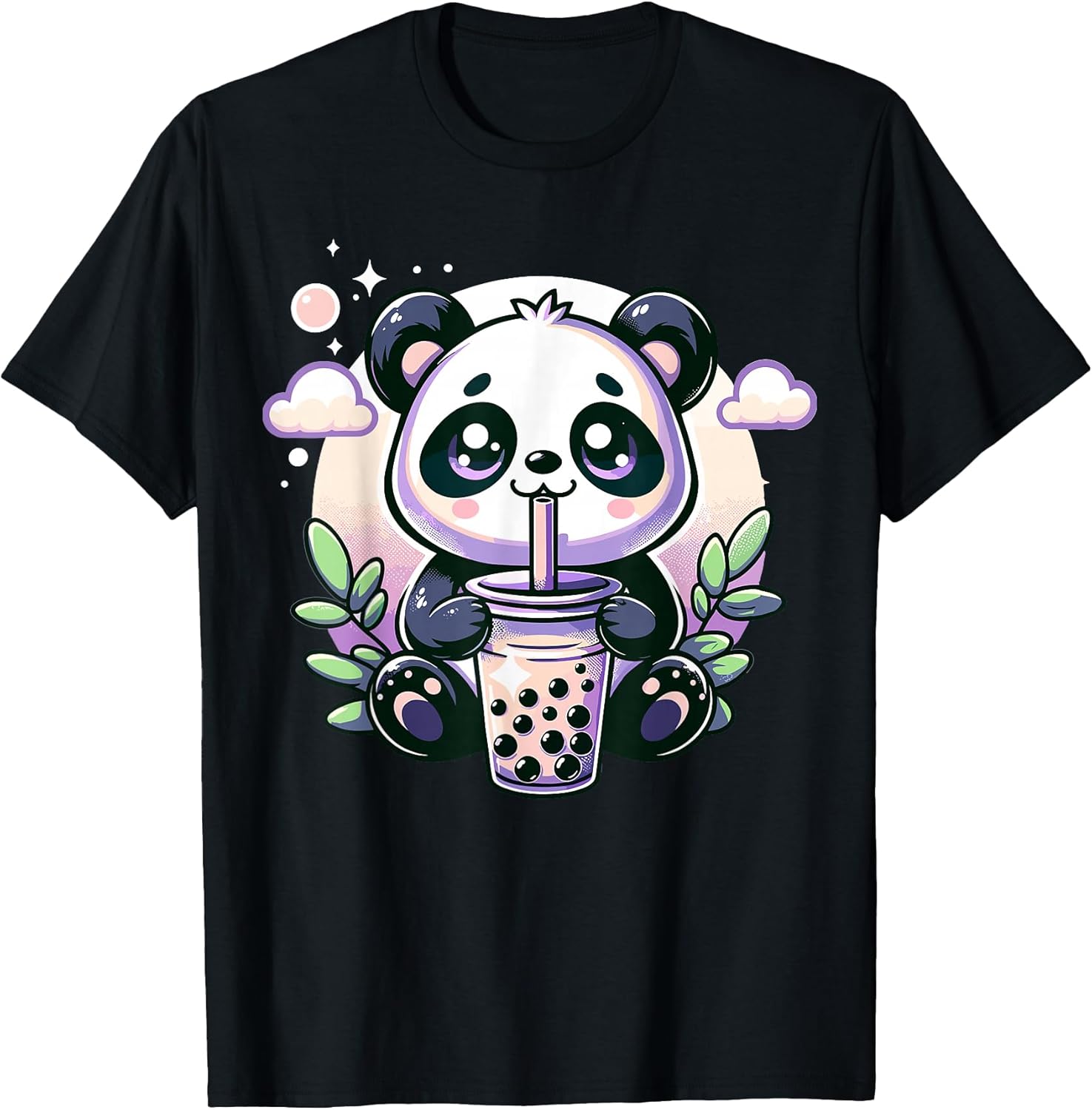 Bobalotl Kawaii Panda Drinking Boba Tea