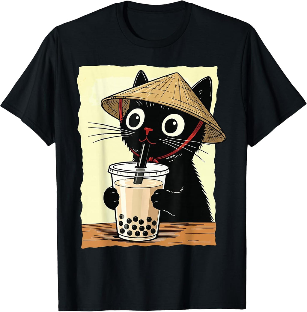 Japanese Cat Tees