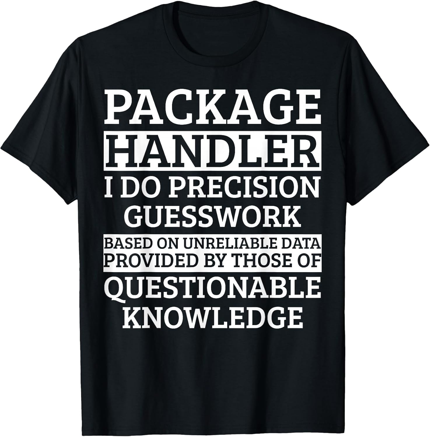Cool Package Handler Humor Quote Merch