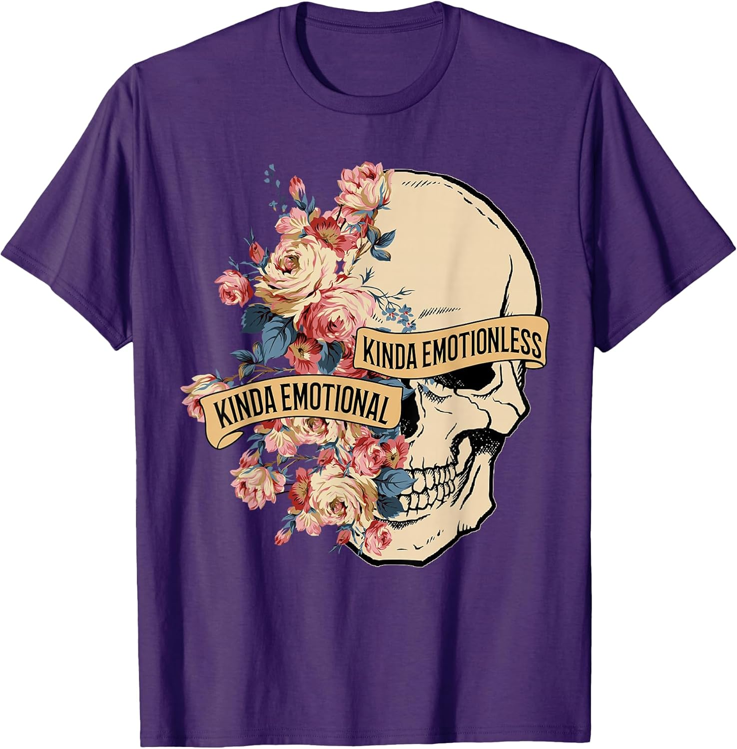 Kinda Emotional Kinda Emotionless Funny Tee