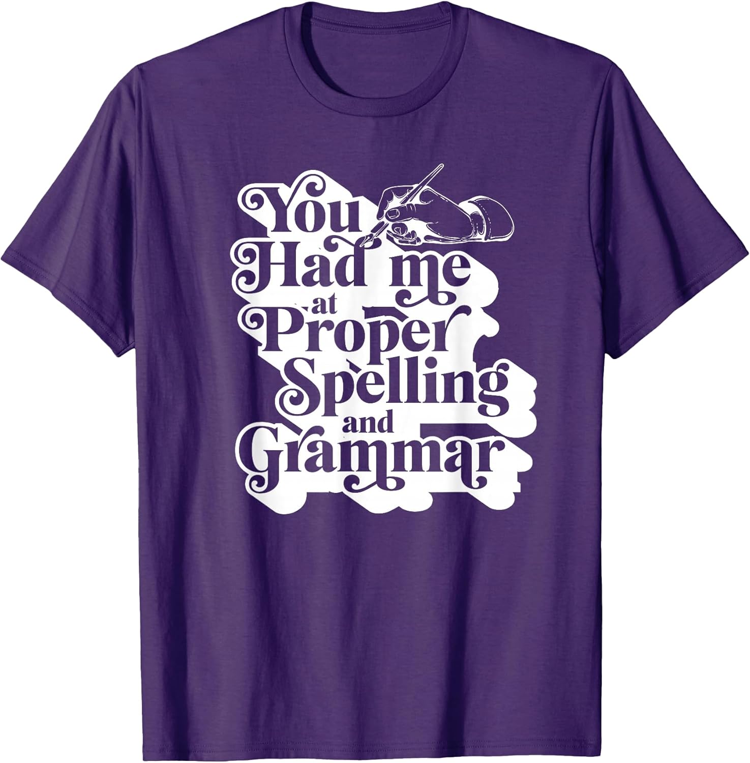Funny Grammar Nerd Merch for English Teachers