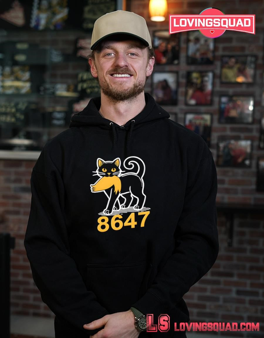 8647 Black Cat Anti Trump Shirt
