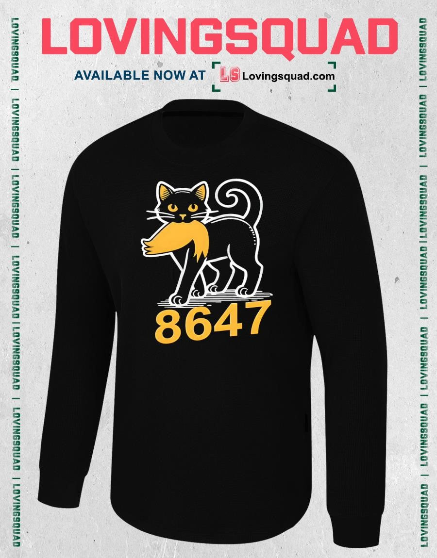 8647 Black Cat Anti Trump Shirt