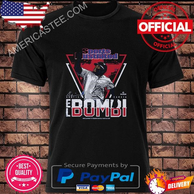 Adolis garcia sports illustrated & Texas el bombi signature shirt
