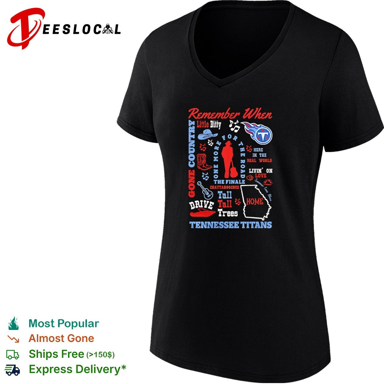 Alan Jackson Tennessee Titans Remember When Little Bitty Here in the Real World shirt