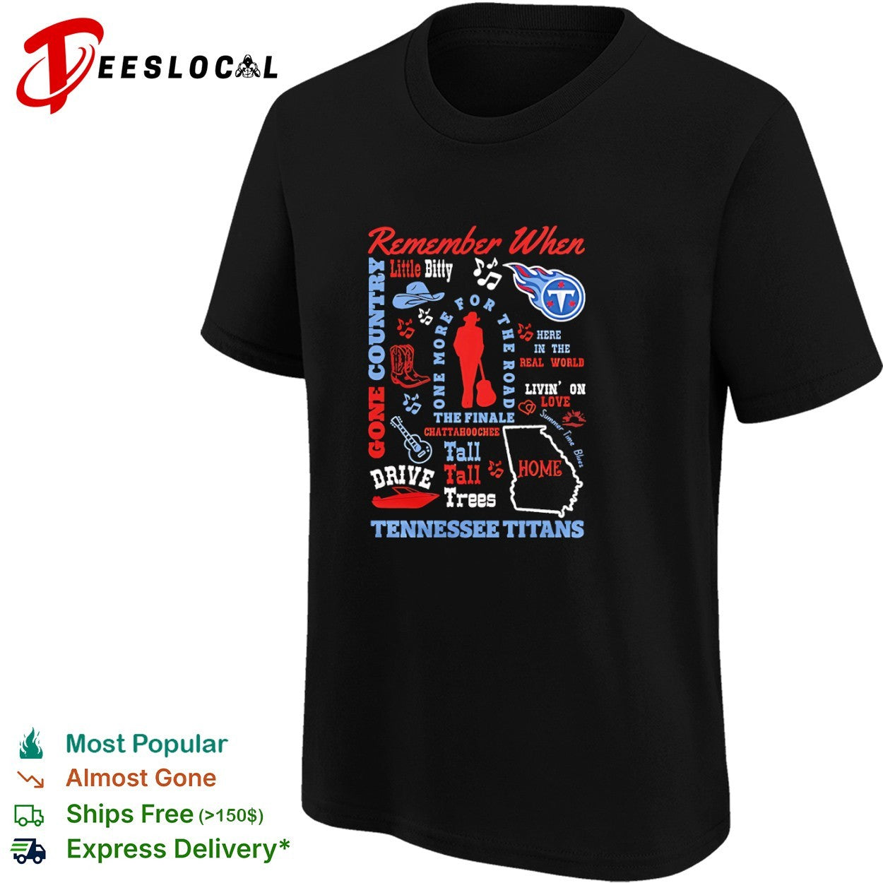Alan Jackson Tennessee Titans Remember When Little Bitty Here in the Real World shirt