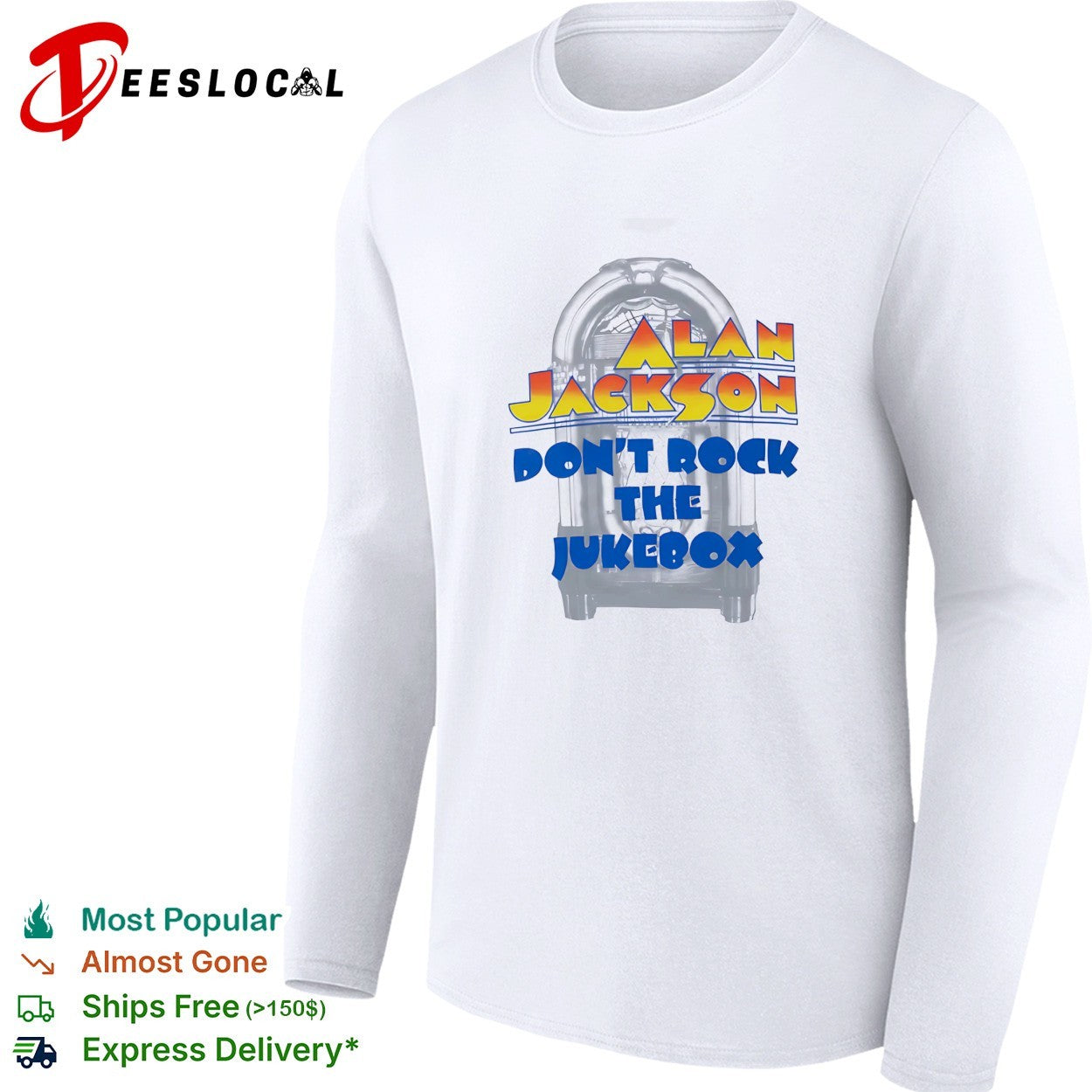 Alan Jackson don’t rock the jukebox shirt