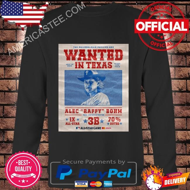 Alec bohm is officially an all-star starter shirt