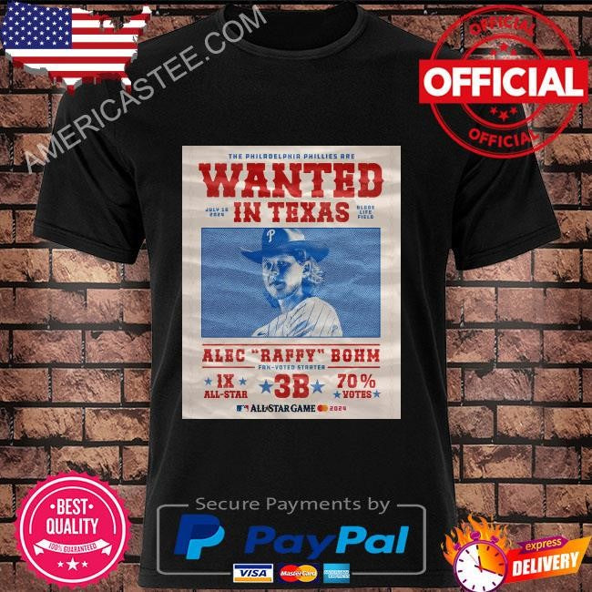 Alec bohm is officially an all-star starter shirt