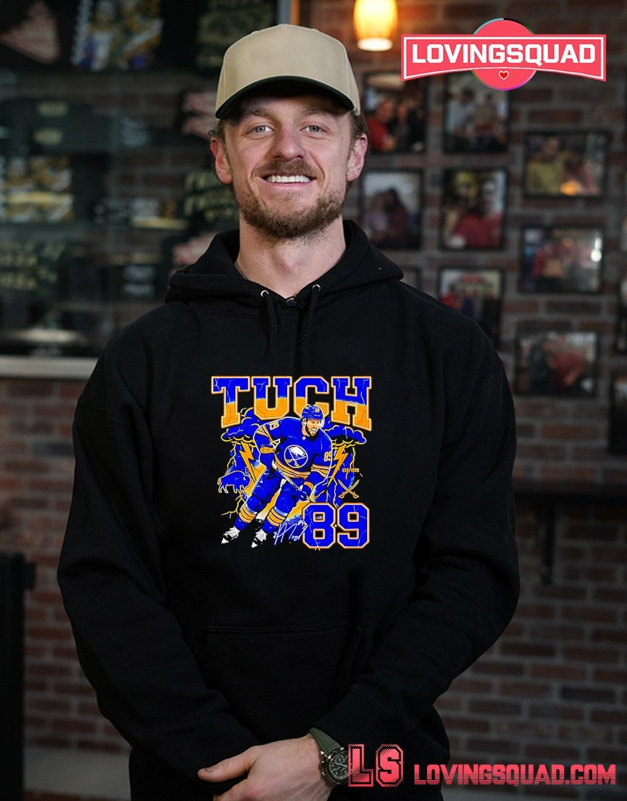 Alex Tuch Buffalo Sabers 89 graphic signature shirt