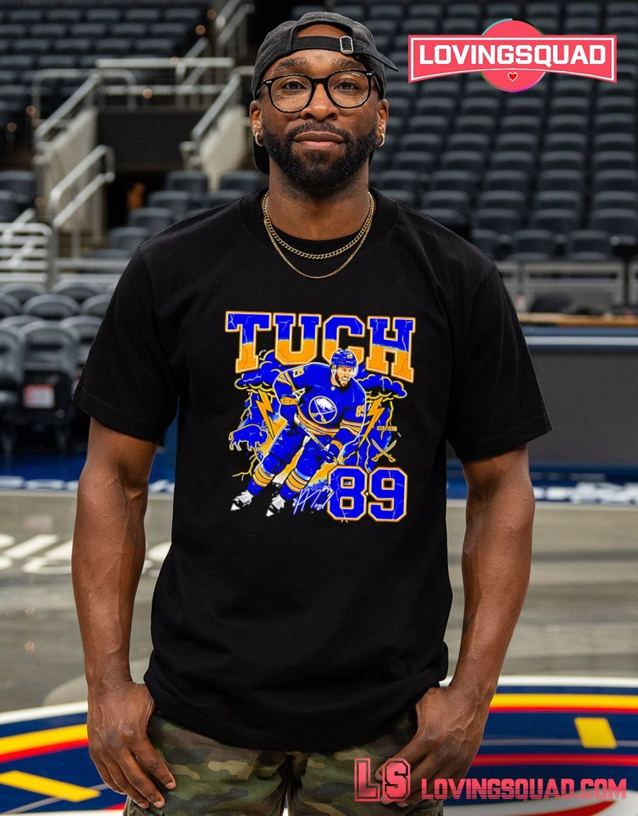 Alex Tuch Buffalo Sabers 89 graphic signature shirt