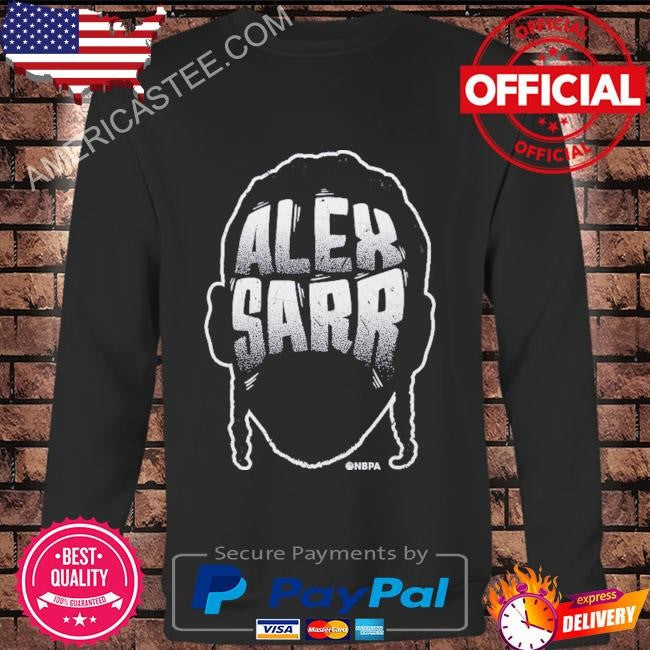Alex sarr Washington player silhouette shirt