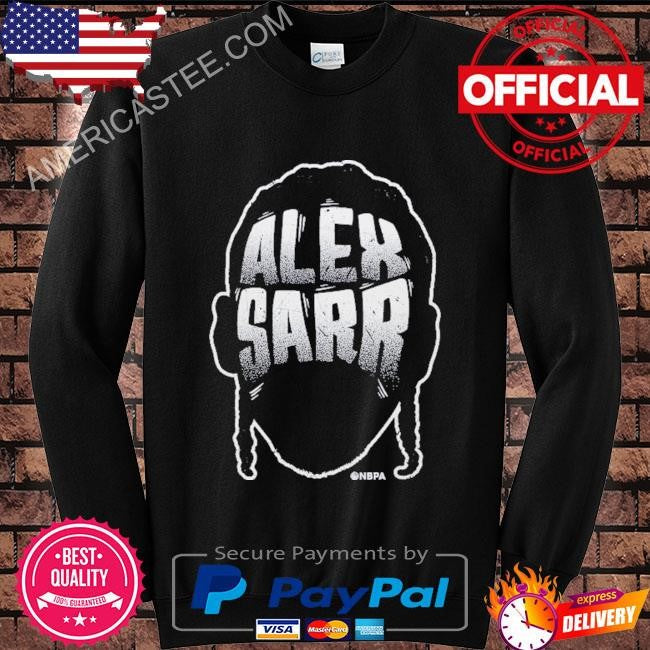 Alex sarr Washington player silhouette shirt