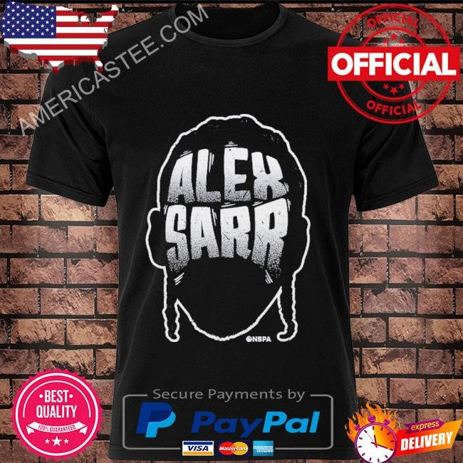 Alex sarr Washington player silhouette shirt
