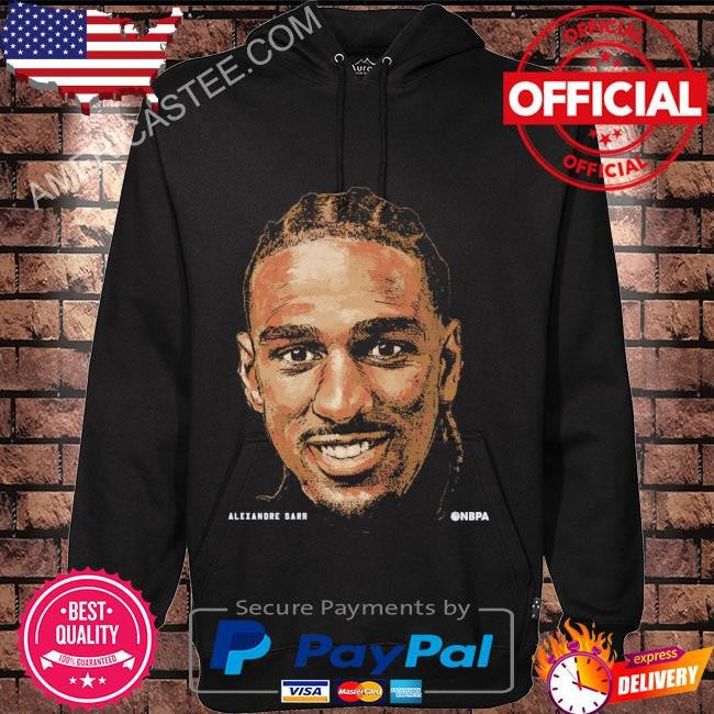 Alex sarr Washington portrait shirt