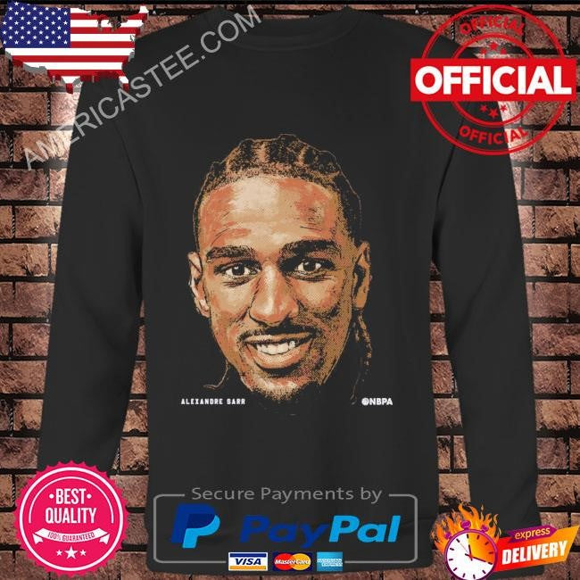 Alex sarr Washington portrait shirt