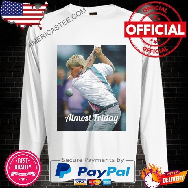 Almost friday golf cig shirt