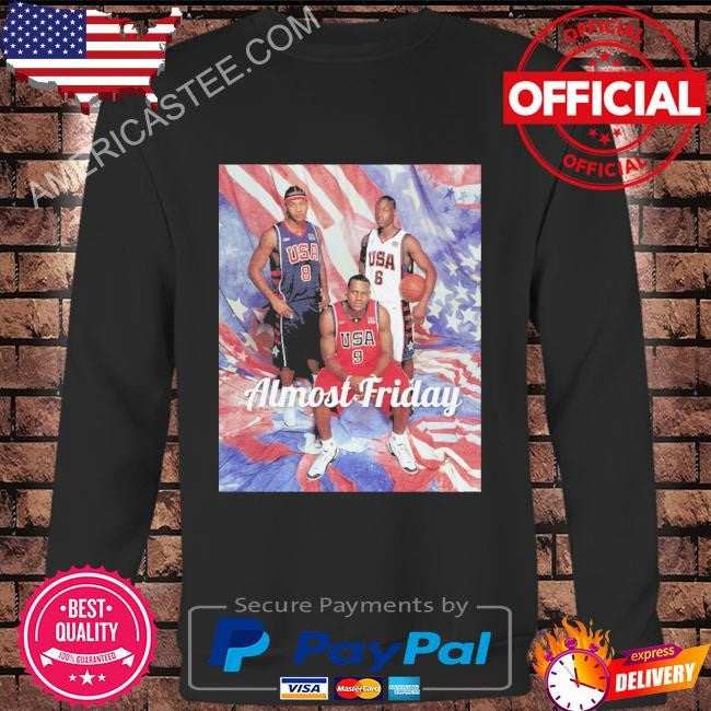 Almost friday usa ball shirt