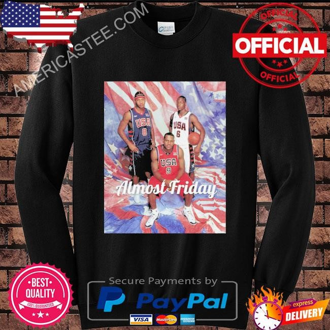 Almost friday usa ball shirt