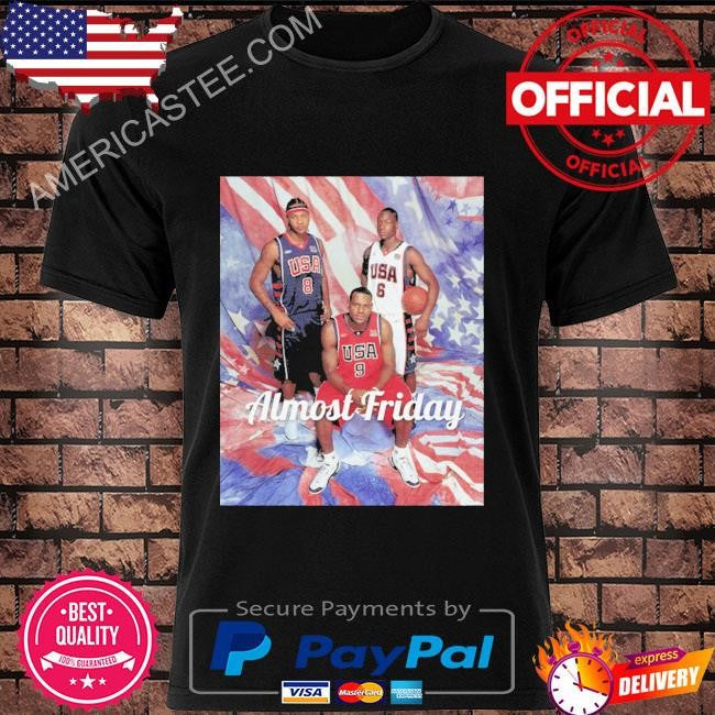 Almost friday usa ball shirt