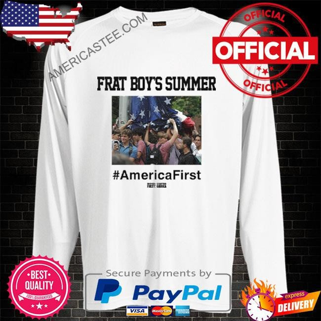 America first Frat Boy’s Summer T-Shirt