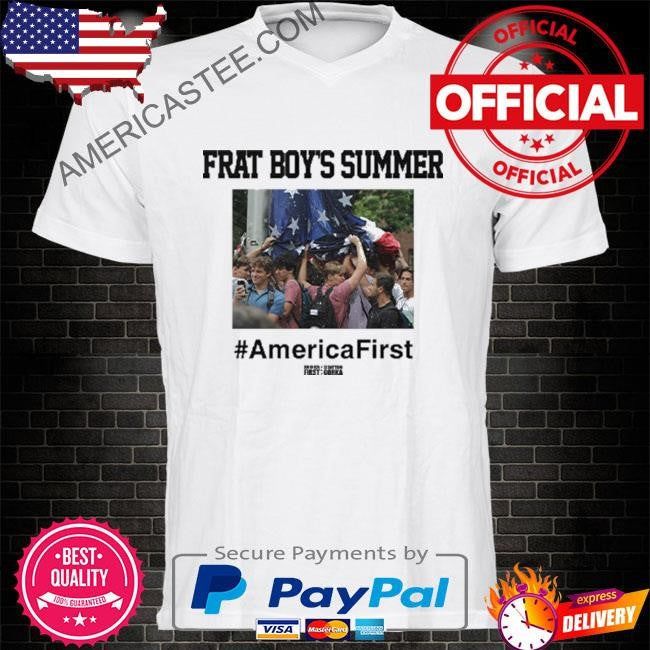 America first Frat Boy’s Summer T-Shirt