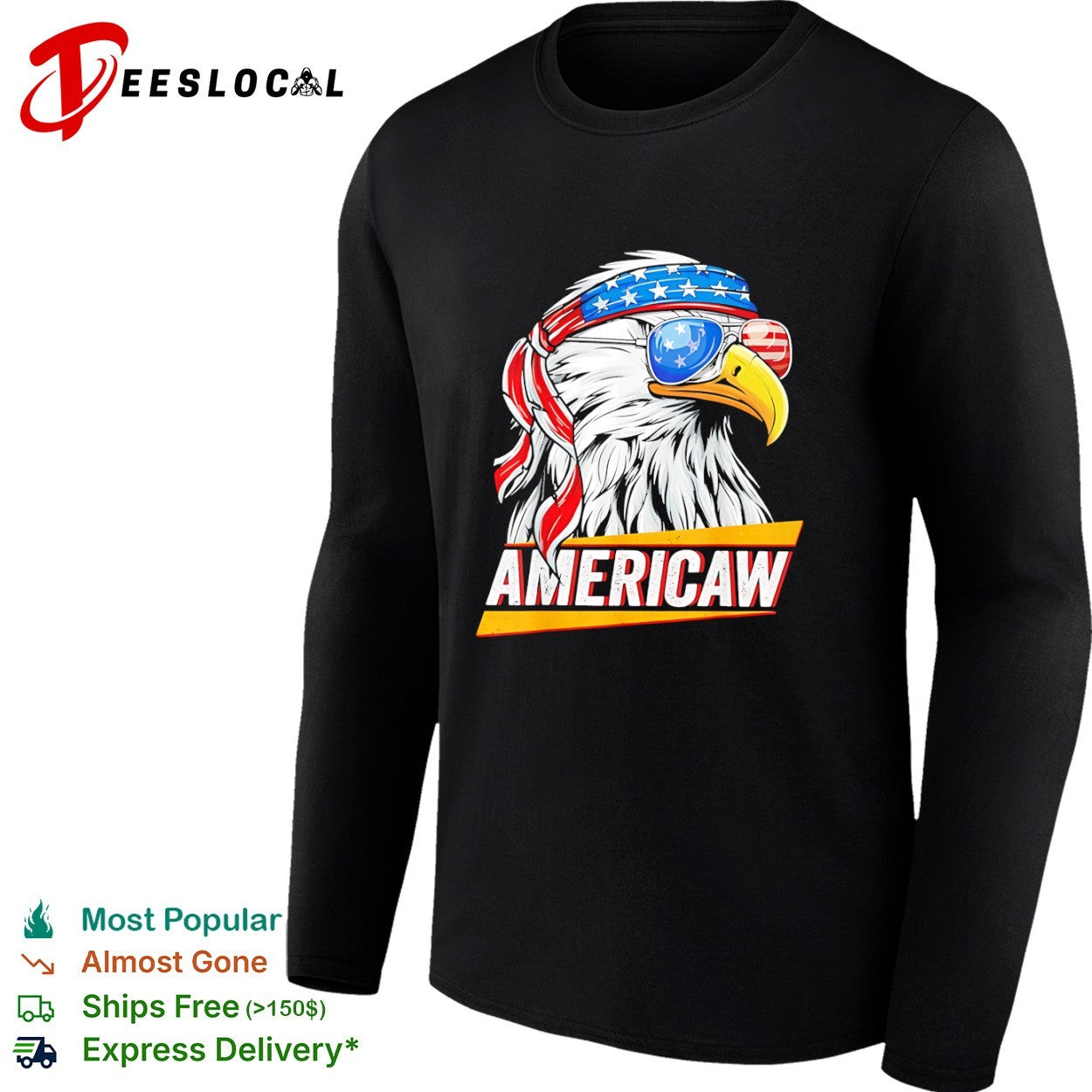 Americaw Bald Eagle USA Flag Patriotic Headband American Independence Day shirt