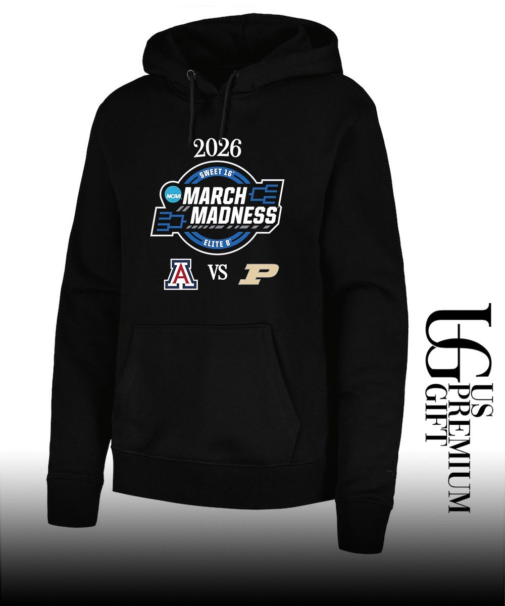 Arizona Wildcats vs Purdue Boilermakers Elite 8 2026 NCAA March Madness shirt
