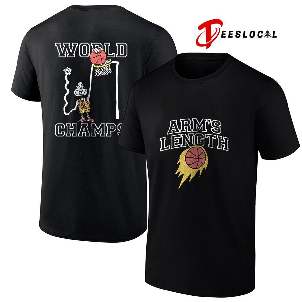 Arm’s Length world champs basketball shirt